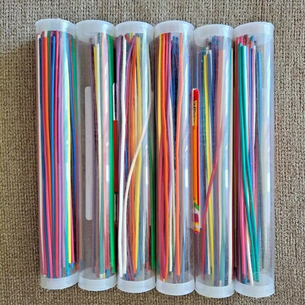 Lot of 6 - TORU Line Clay Creative Set | 12 Colors 48 Pieces Sticks  Arts Crafts